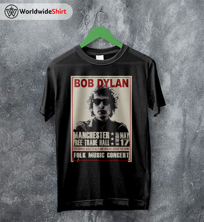 Bob Dylan Vintage UK Tour T Shirt Bob Dylan Shirt Music Shirt - WorldWideShirt