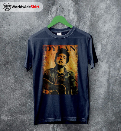 Bob Dylan Young Vintage 90's T Shirt Bob Dylan Shirt Music Shirt - WorldWideShirt