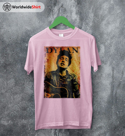 Bob Dylan Young Vintage 90's T Shirt Bob Dylan Shirt Music Shirt - WorldWideShirt