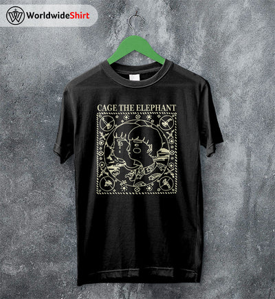 Cage The Elephant Merch Band Tour Vintage T Shirt Cage The Elephant Shirt - WorldWideShirt