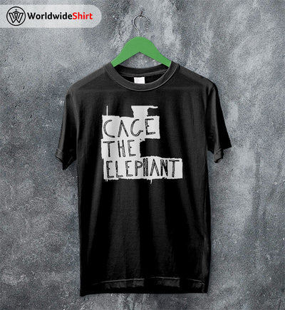 Cage the Elephant Merch Tour Vintage T Shirt Cage The Elephant Shirt - WorldWideShirt