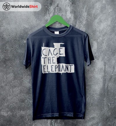 Cage the Elephant Merch Tour Vintage T Shirt Cage The Elephant Shirt - WorldWideShirt