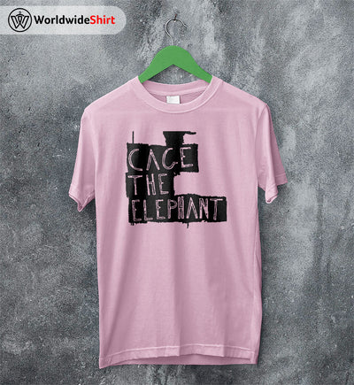 Cage the Elephant Merch Tour Vintage T Shirt Cage The Elephant Shirt - WorldWideShirt