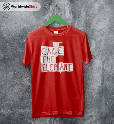 Cage the Elephant Merch Tour Vintage T Shirt Cage The Elephant Shirt - WorldWideShirt