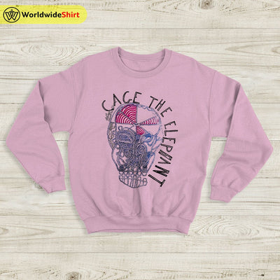Cage The Elephant Sweatshirt Album Cover Sweater Cage The Elephant Merch - WorldWideShirt