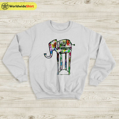 Cage The Elephant Sweatshirt Band Logo Sweater Cage The Elephant Merch - WorldWideShirt