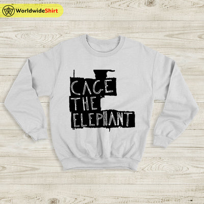 Cage the Elephant Sweatshirt Tour Vintage Sweater Cage The Elephant Merch - WorldWideShirt