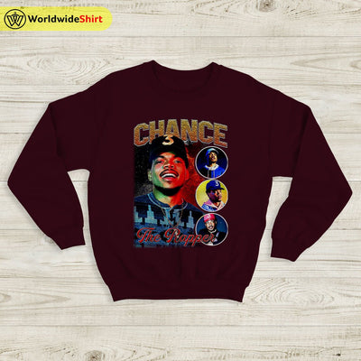 Chance the Rapper Vintage Sweatshirt Chance the Rapper Shirt - WorldWideShirt