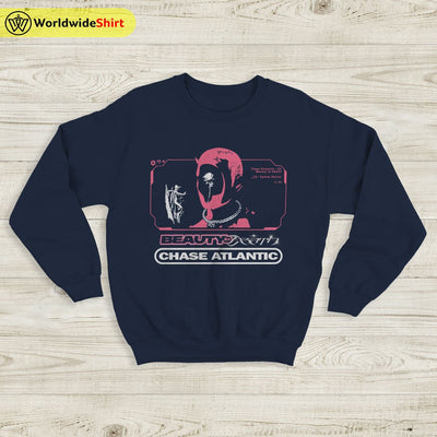 Chase Atlantic BEAUTY IN DEATH Album Sweatshirt Chase Atlantic Shirt - WorldWideShirt