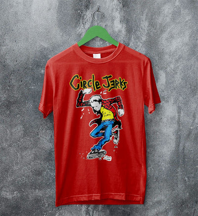 Circle Jerks Graphic Logo T Shirt Circle Jerks Shirt Music Shirt - WorldWideShirt