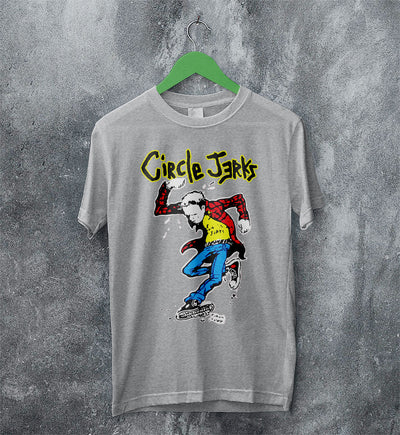 Circle Jerks Graphic Logo T Shirt Circle Jerks Shirt Music Shirt - WorldWideShirt