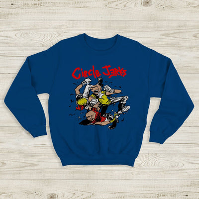 Circle Jerks Thrashers Punk Sweatshirt Circle Jerks Shirt Music Shirt - WorldWideShirt