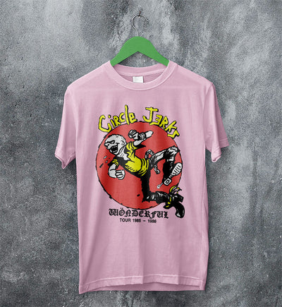 Circle Jerks Wonderful Tour T Shirt Circle Jerks Shirt Music Shirt - WorldWideShirt