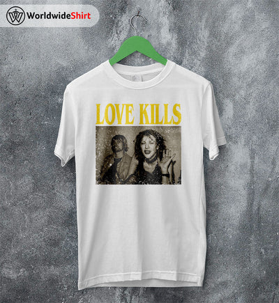 Courtney Love Love Kills Hole T shirt Hole Band Shirt Music Shirt - WorldWideShirt