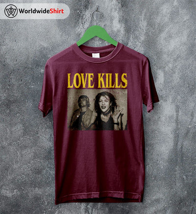 Courtney Love Love Kills Hole T shirt Hole Band Shirt Music Shirt - WorldWideShirt