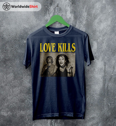 Courtney Love Love Kills Hole T shirt Hole Band Shirt Music Shirt - WorldWideShirt