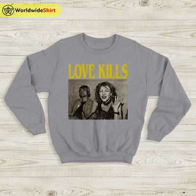 Courtney Love Love Kills Sweatshirt Hole Band Shirt Music Shirt - WorldWideShirt