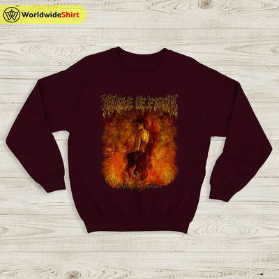 Cradle Of Filth Nymphetamine Sweatshirt Cradle Of Filth Shirt - WorldWideShirt