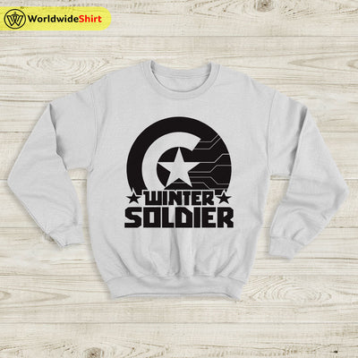 Falcon and the Winter Soldier Icon Sweatshirt The Avengers Shirt Movie Shirt - WorldWideShirt