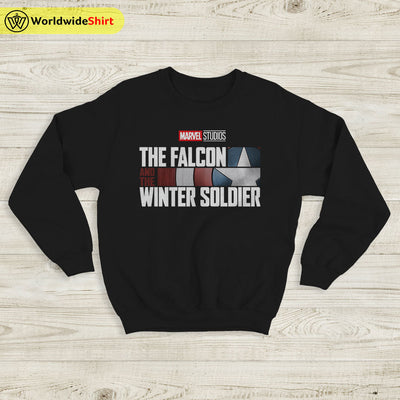 Falcon and the Winter Soldier Logo Sweatshirt The Avengers Shirt Movie Shirt - WorldWideShirt