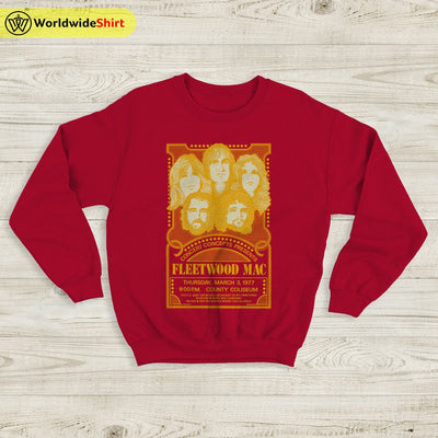 Fleetwood Mac Vintage Concert Sweatshirt Fleetwood Mac Shirt Band Shirt - WorldWideShirt