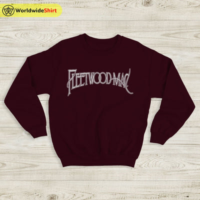 Fleetwood Mac Vintage Logo Sweatshirt Fleetwood Mac Shirt Band Shirt - WorldWideShirt