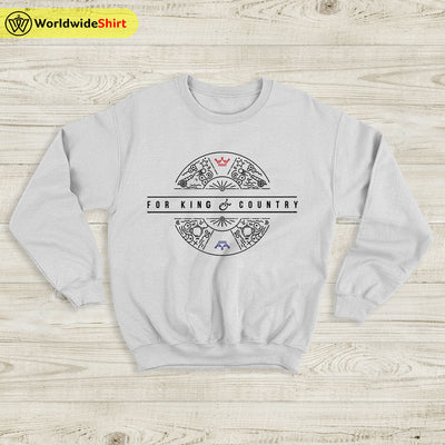 For King and Country Logo Sweatshirt For King and Country Shirt - WorldWideShirt