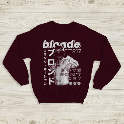 Frank Ocean Shirt Aesthetic Blond Japan Sweatshirt Music Shirt - WorldWideShirt