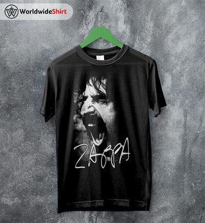 Frank Zappa Vintage 80's Tour T Shirt Frank Zappa Shirt Music Shirt - WorldWideShirt
