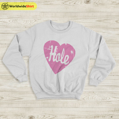 Hole Band Love Logo Sweatshirt Hole Band Shirt Music Shirt - WorldWideShirt