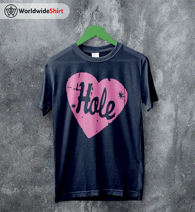 Hole Band Love Logo Vintage T shirt Hole Band Shirt Music Shirt - WorldWideShirt