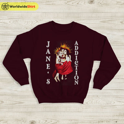 Jane's Addiction Ritual De Lo Habitual Vintage 90's Sweatshirt Jane's Addiction Shirt - WorldWideShirt