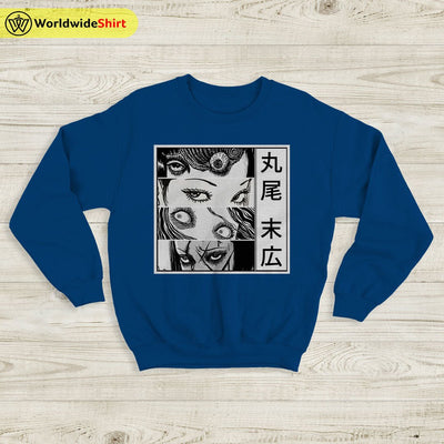 Japanese Terror Tomie Manga Sweatshirt Tomie Junji Ito Shirt Anime Shirt - WorldWideShirt