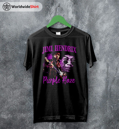 Jimi Hendrix Purple Haze T Shirt Jimi Hendrix Shirt Music Shirt - WorldWideShirt
