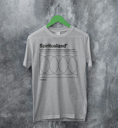 Ladies and Gentlemen We Are Floating in Space T Shirt Spiritualized Shirt - WorldWideShirt