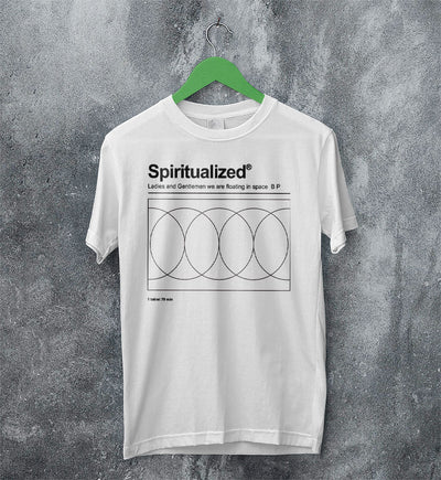 Ladies and Gentlemen We Are Floating in Space T Shirt Spiritualized Shirt - WorldWideShirt