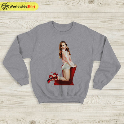 Lana Del Rey Chair Photo Sweatshirt Lana Del Rey Shirt Lana Merch - WorldWideShirt