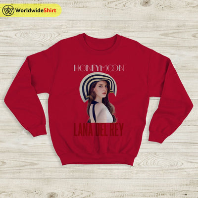 Lana Del Rey Honeymoon Sweatshirt Lana Del Rey Shirt Lana Merch - WorldWideShirt