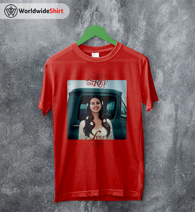 Lana Del Rey Lust of Life T Shirt Lana Del Rey Shirt Lana Merch - WorldWideShirt