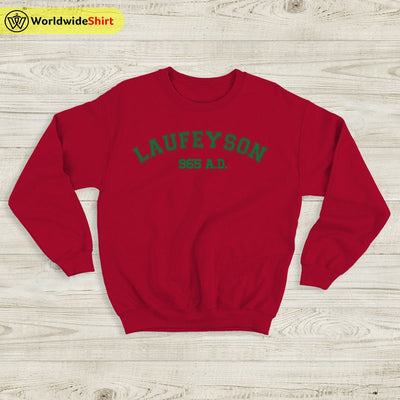 Laufeyson 965 A.D. Sweatshirt Loki Shirt The Avengers Shirt - WorldWideShirt