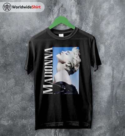 Madonna 90's Vintage T Shirt Madonna Shirt Music Shirt - WorldWideShirt