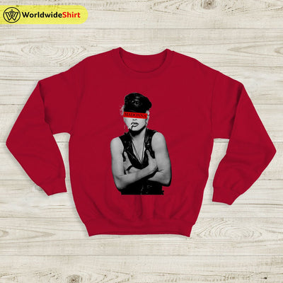 Madonna Photoshoot Vintage Sweatshirt Madonna Shirt Music Shirt - WorldWideShirt