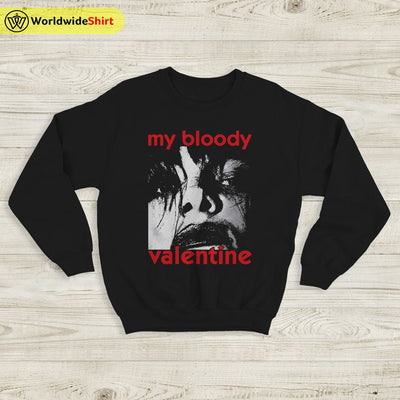 MBV Feed Me With Your Kiss Sweatshirt My Bloody Valentine Shirt Rock Band - WorldWideShirt