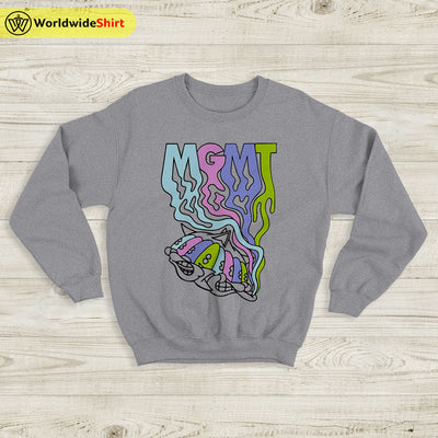 MGMT Congratulations Tour Sweatshirt MGMT Shirt Music Shirt - WorldWideShirt