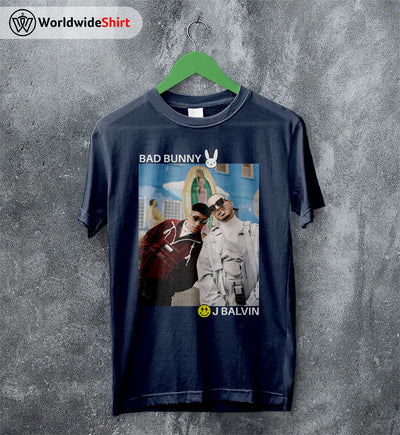 Bad Bunny X J Balvin T Shirt Bad Bunny Shirt J Balvin Shirt