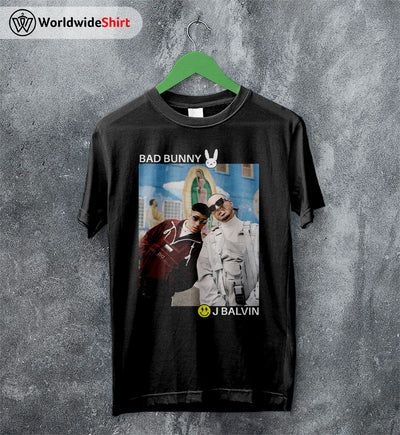 Bad Bunny X J Balvin T Shirt Bad Bunny Shirt J Balvin Shirt