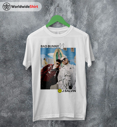 Bad Bunny X J Balvin T Shirt Bad Bunny Shirt J Balvin Shirt