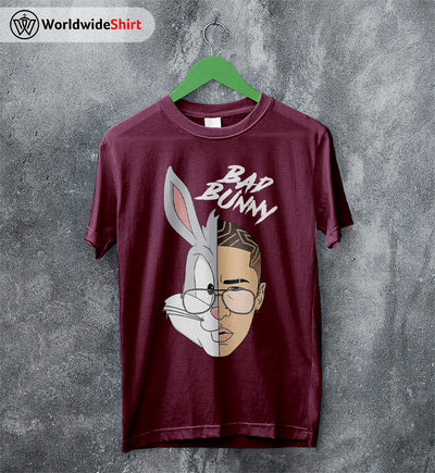 Bugs Bunny X Bad Bunny T Shirt Bad Bunny Shirt Bad Bunny Rapper Shirt