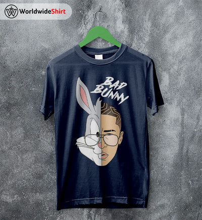 Bugs Bunny X Bad Bunny T Shirt Bad Bunny Shirt Bad Bunny Rapper Shirt