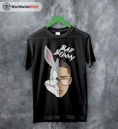 Bugs Bunny X Bad Bunny T Shirt Bad Bunny Shirt Bad Bunny Rapper Shirt